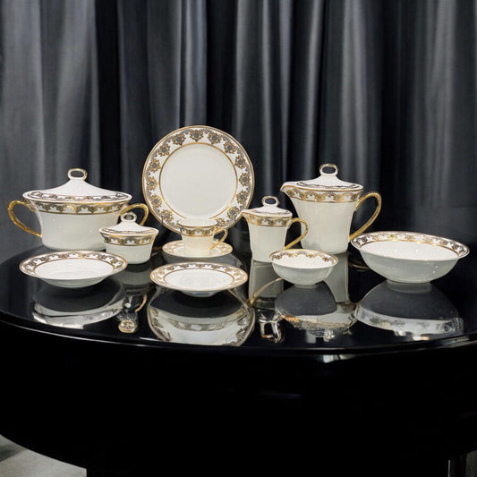 Shabita Gold Plated Dinner Set