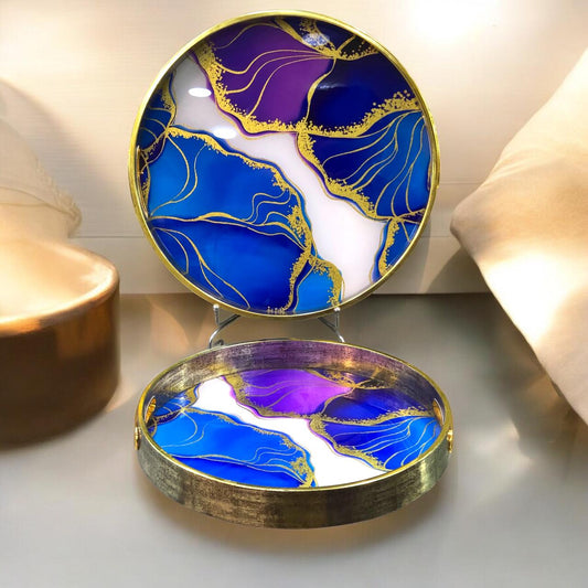 Italian Tray Set 2pc