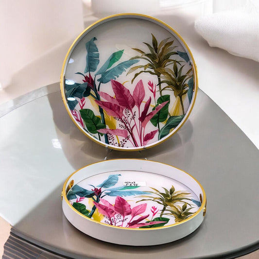 Italian Tray Set 2pc