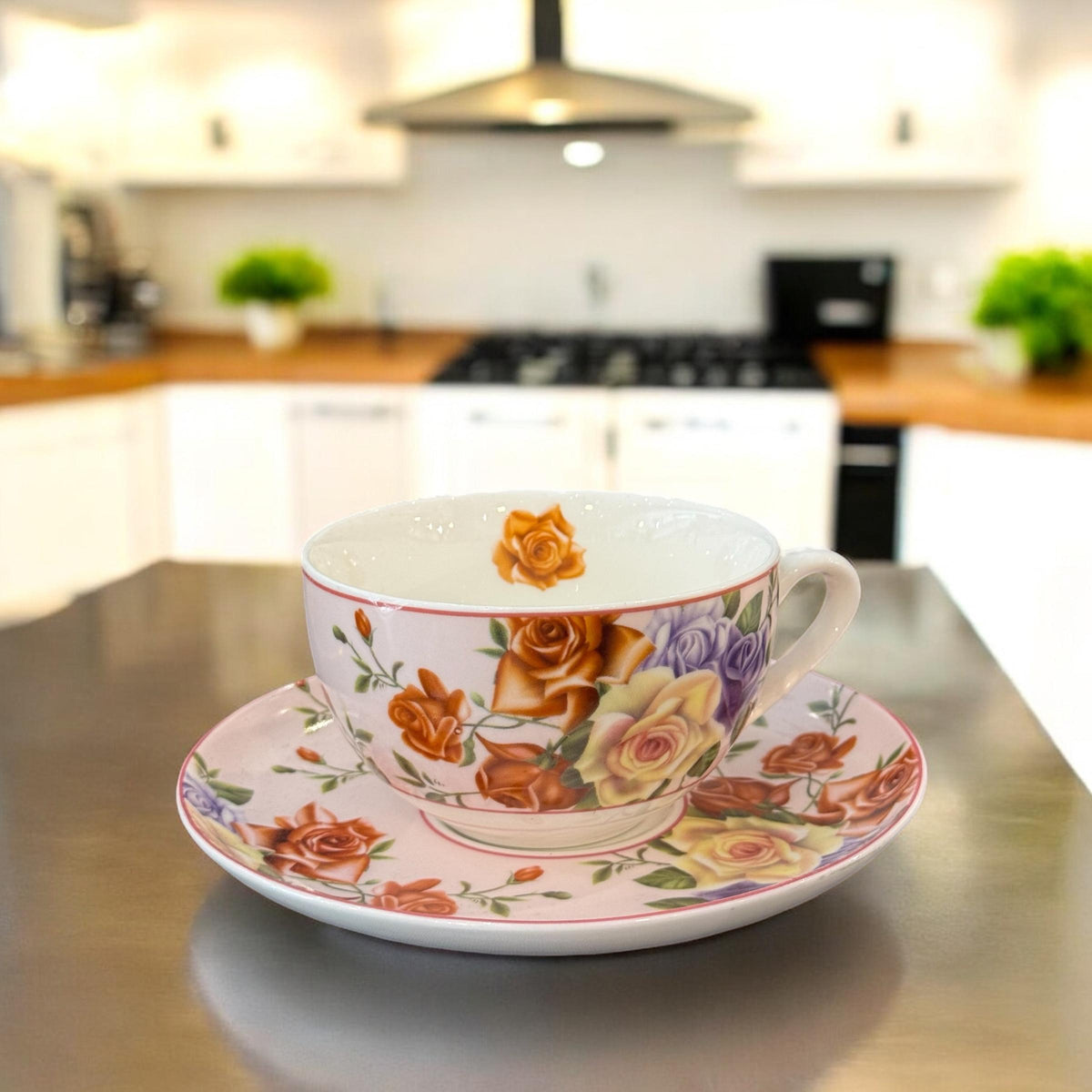 6 cup & saucer