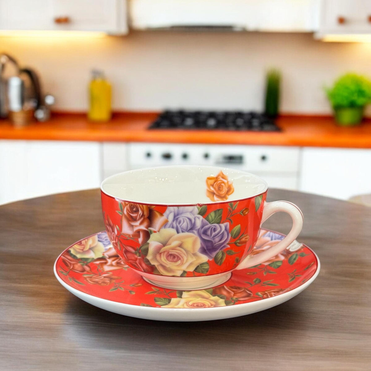 6 cup & saucer