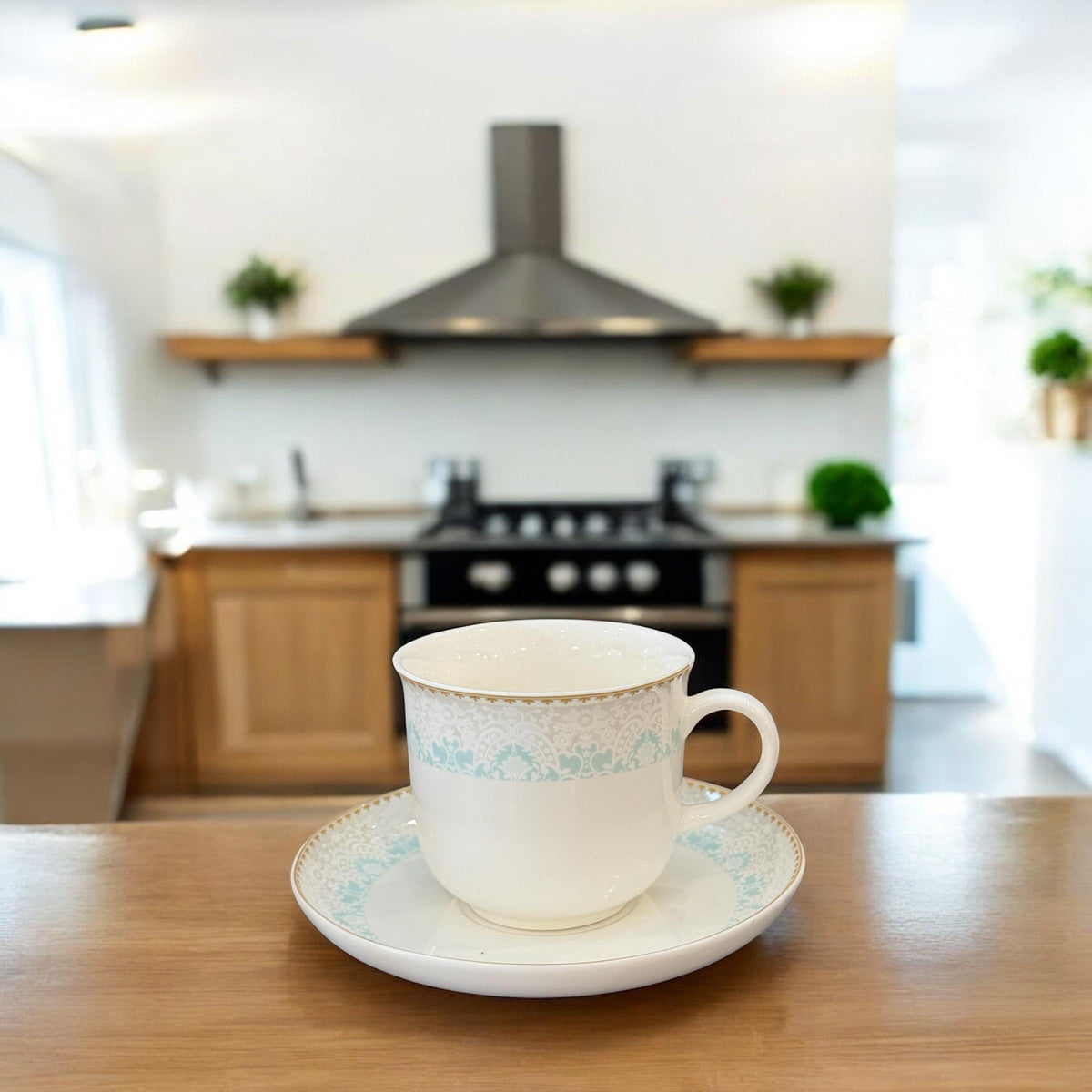 6 cup & saucer