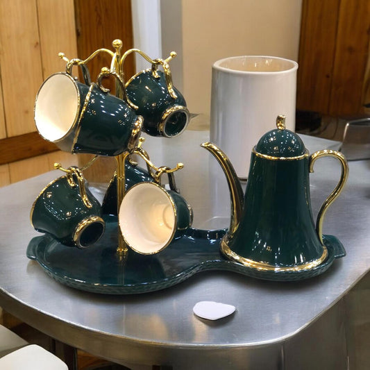 Coffee Set with Hanging Cups