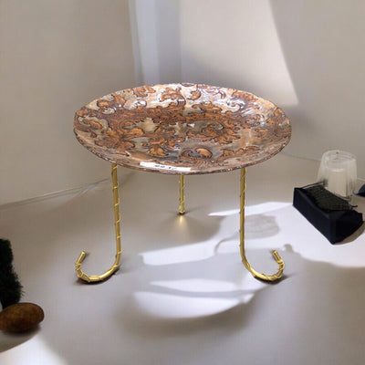 Turkish Flate Platter (large) with stand