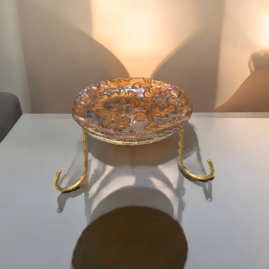 Turkish Flate Platter (small) with stand