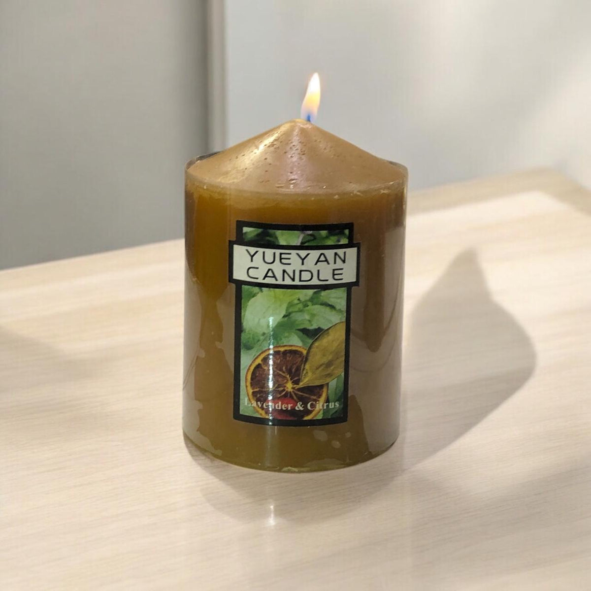 Scented Pillar Candle