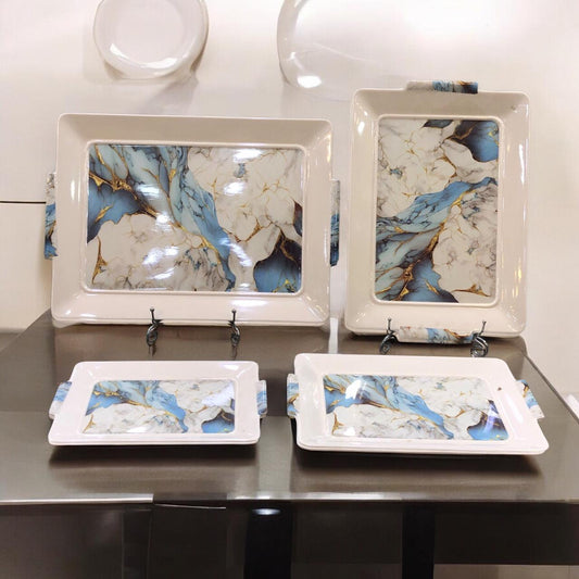 Melamine Tray Set (4 pieces)