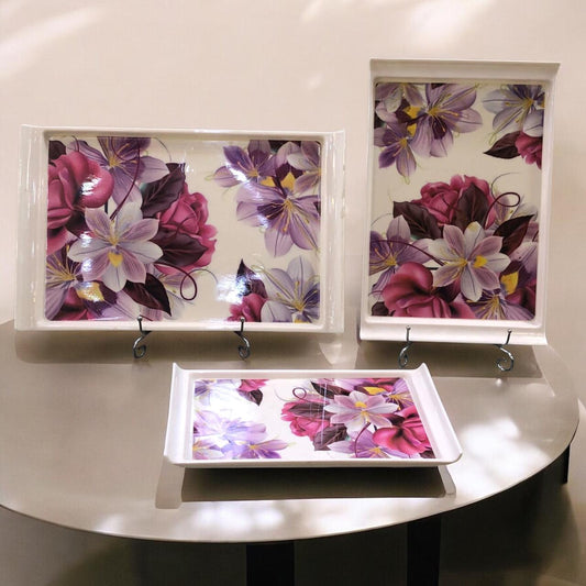 Melamine Tray Set (3 pieces)
