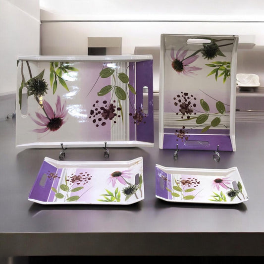 Melamine Tray Set (4 pieces)