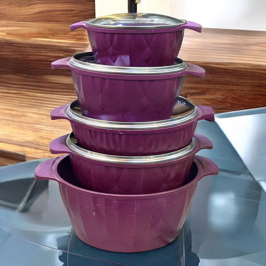 10Pcs NonStick Marble Coating Set