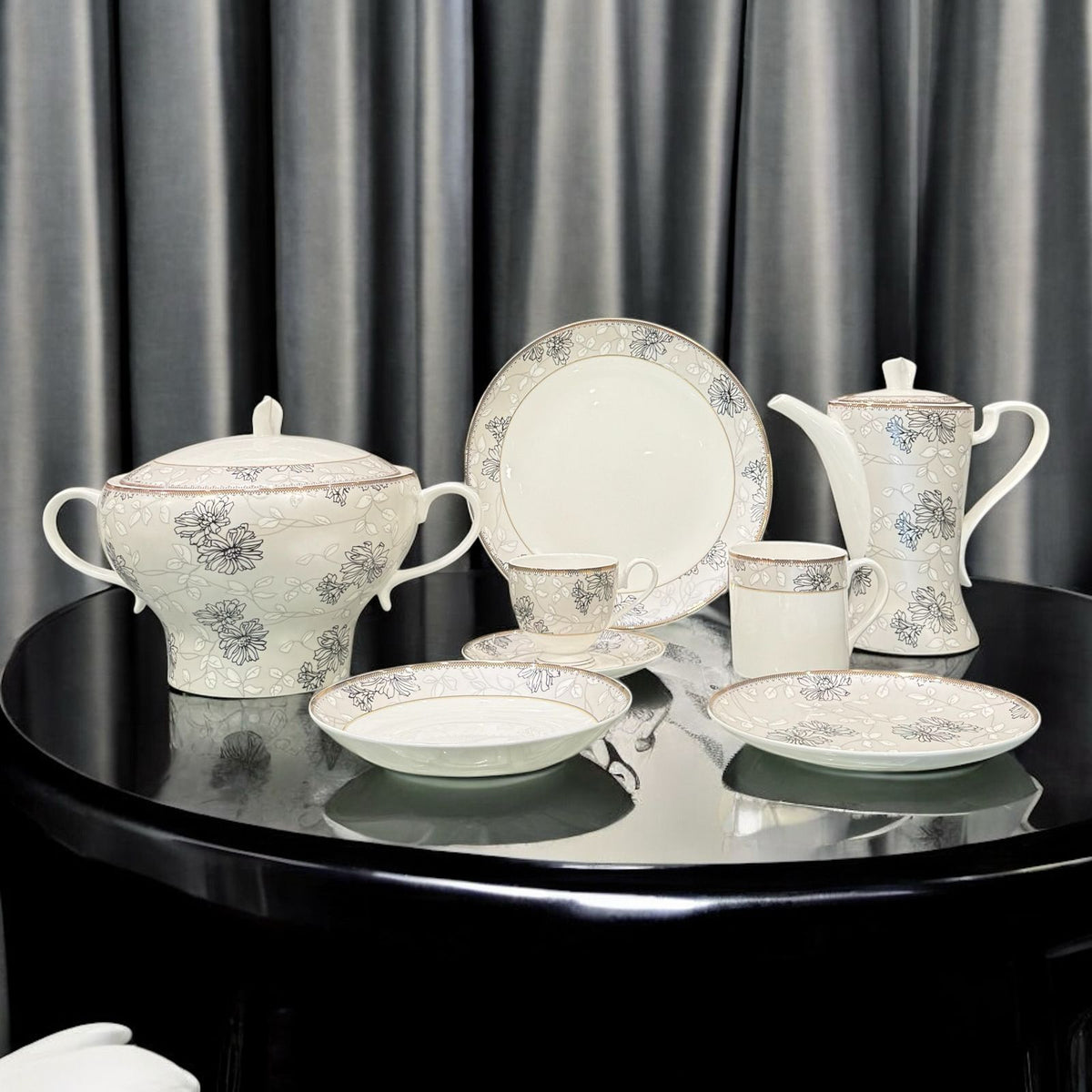 Dinner set 69pcs 8 serving