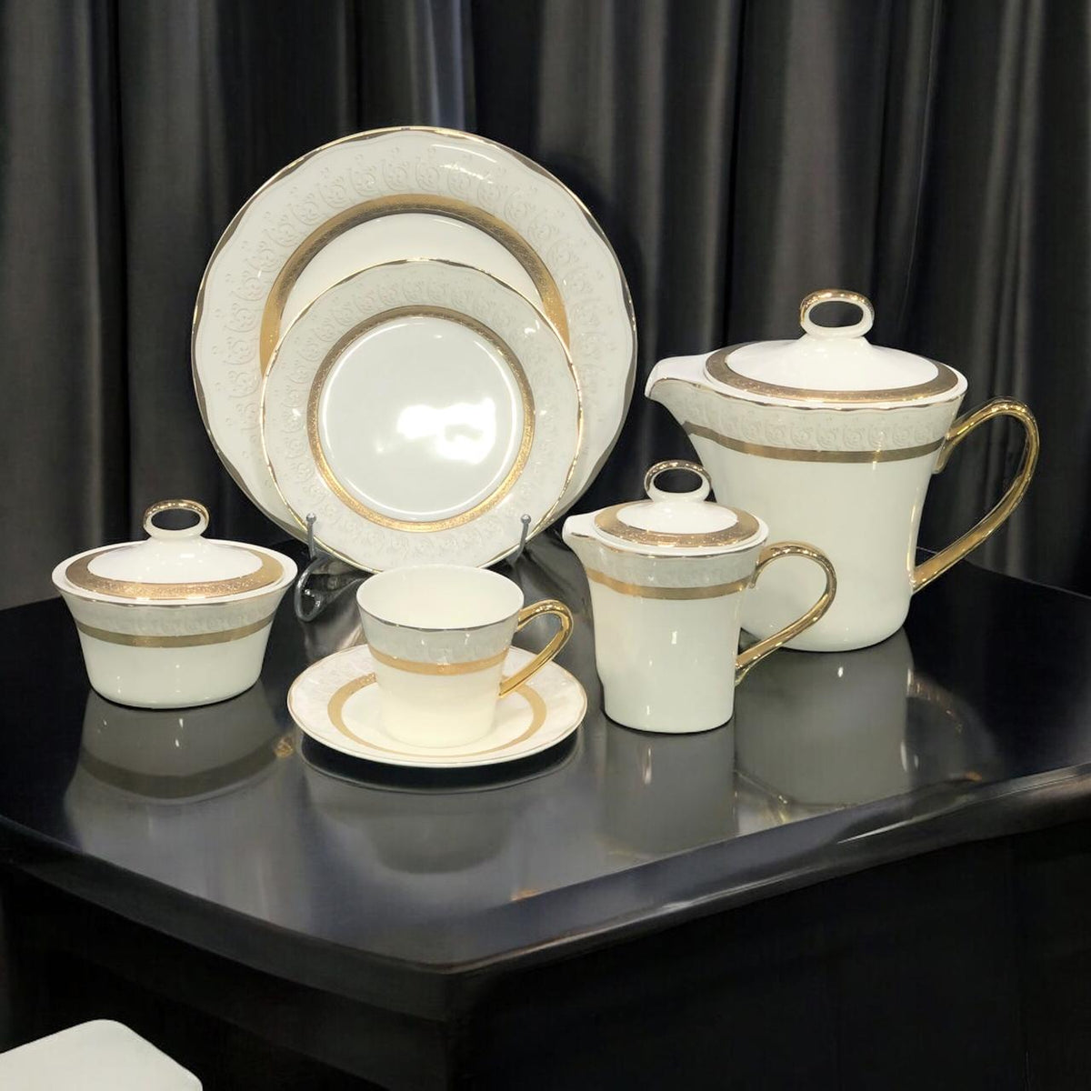 Shabita Gold plated tea set