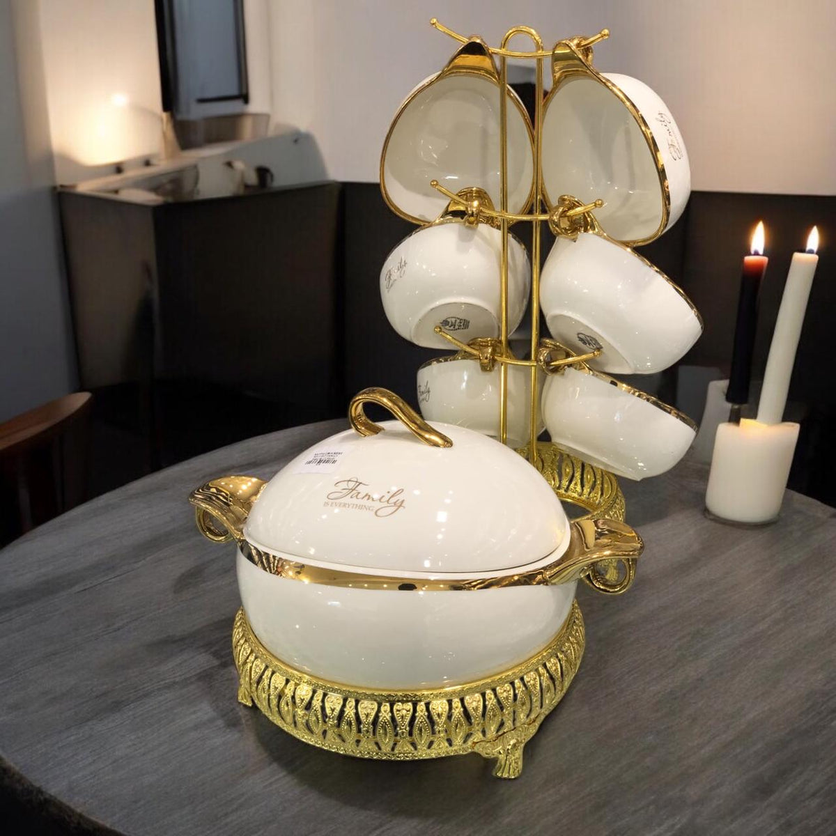 9-piece soup set