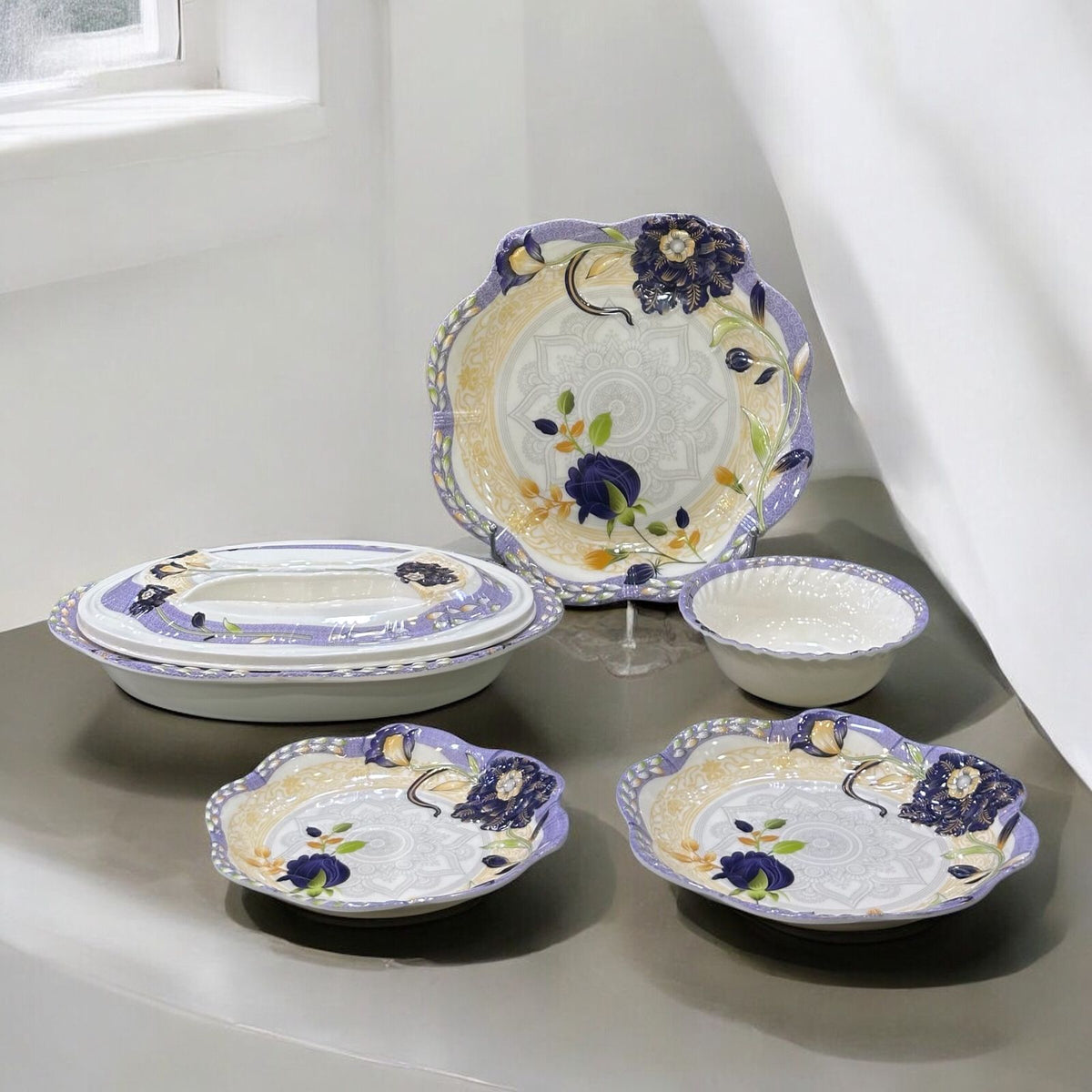 Melamine Dinner set 64pcs