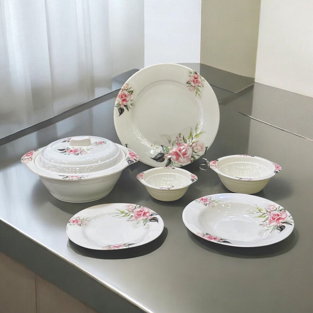 Melamine dinner set 72 pcs