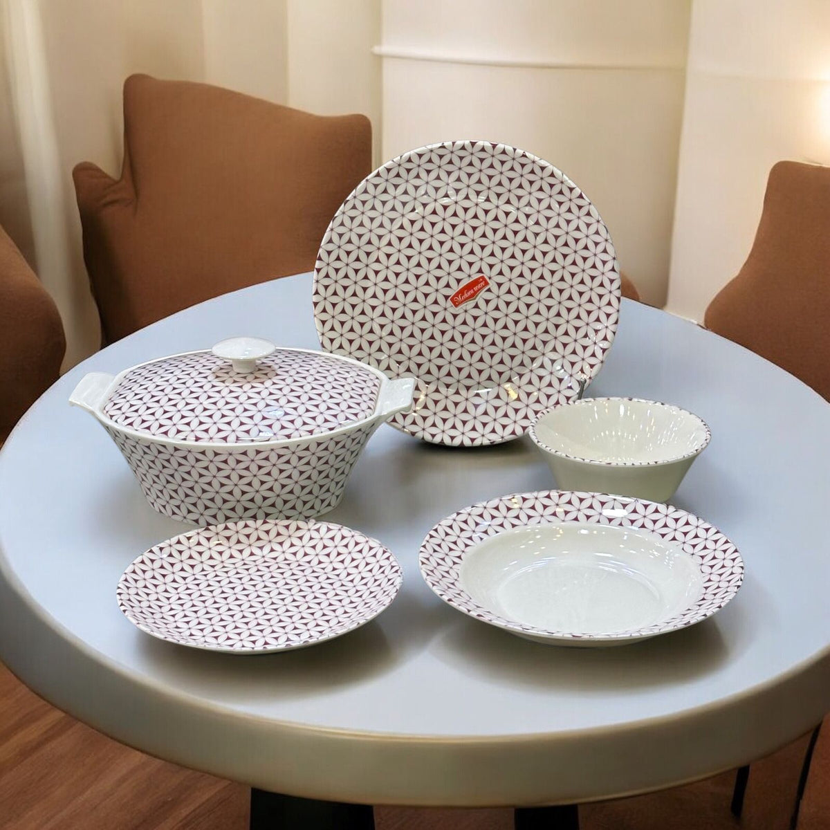 Melamine dinner set 64 pcs