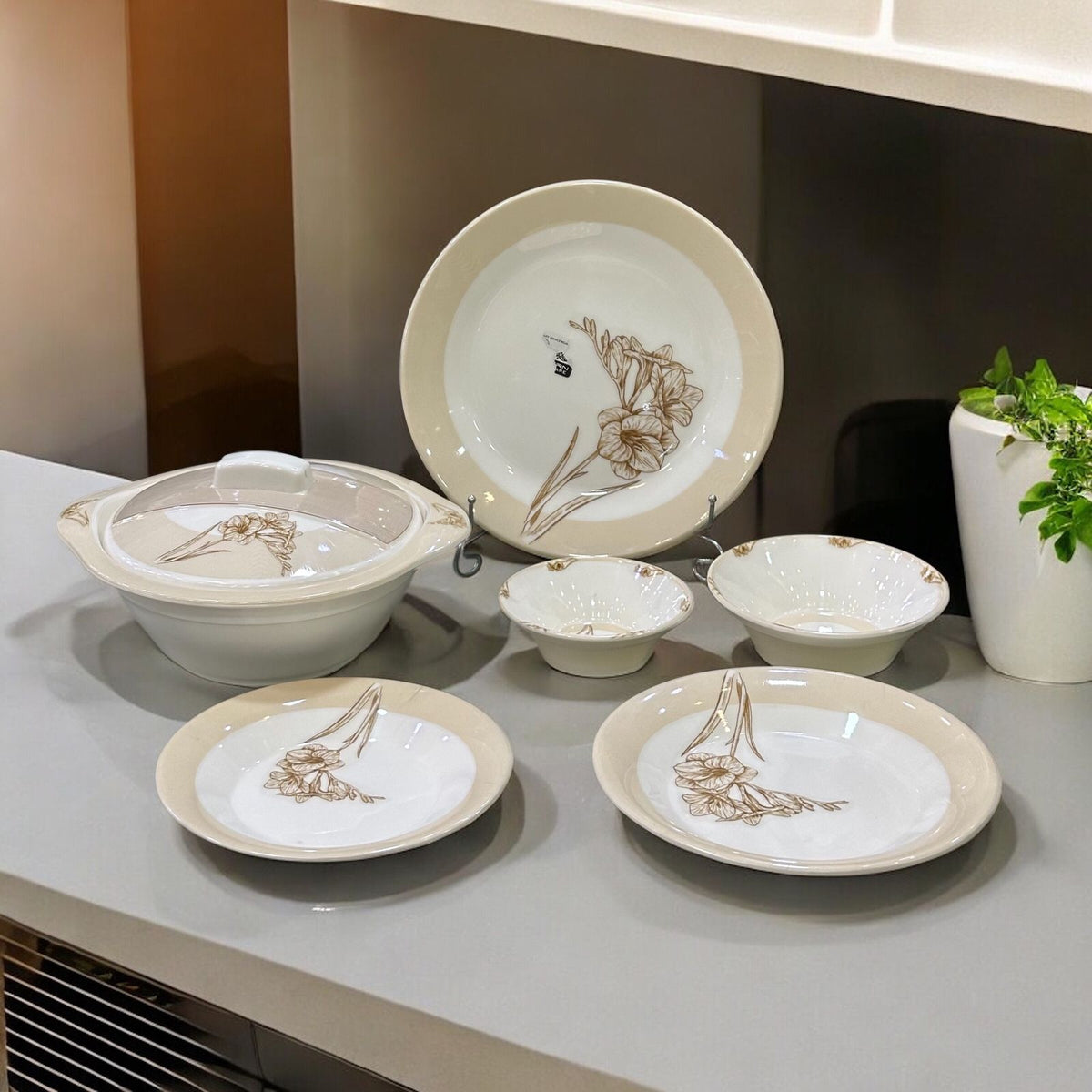 Melamine dinner set 72pcs