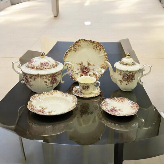 Toray Gold Dinner set 75pcs