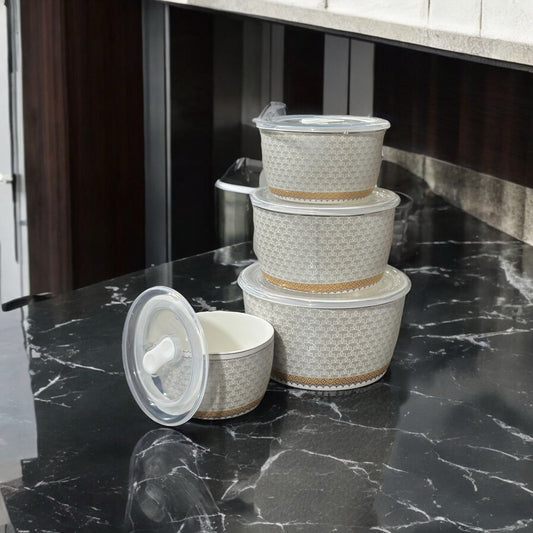 Ceramic storage box 4pcs