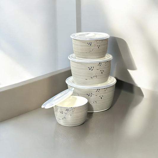 Ceramic storage box 4pcs
