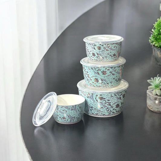 Ceramic storage box 4pcs