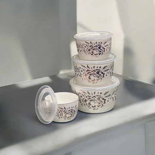 Ceramic Storage box 4pc