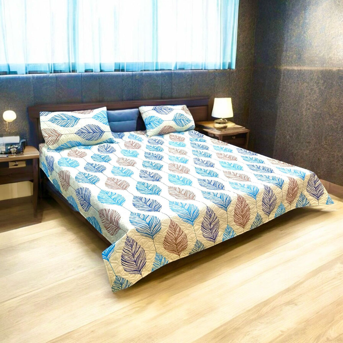 Cotton Bedsheet 3pc set