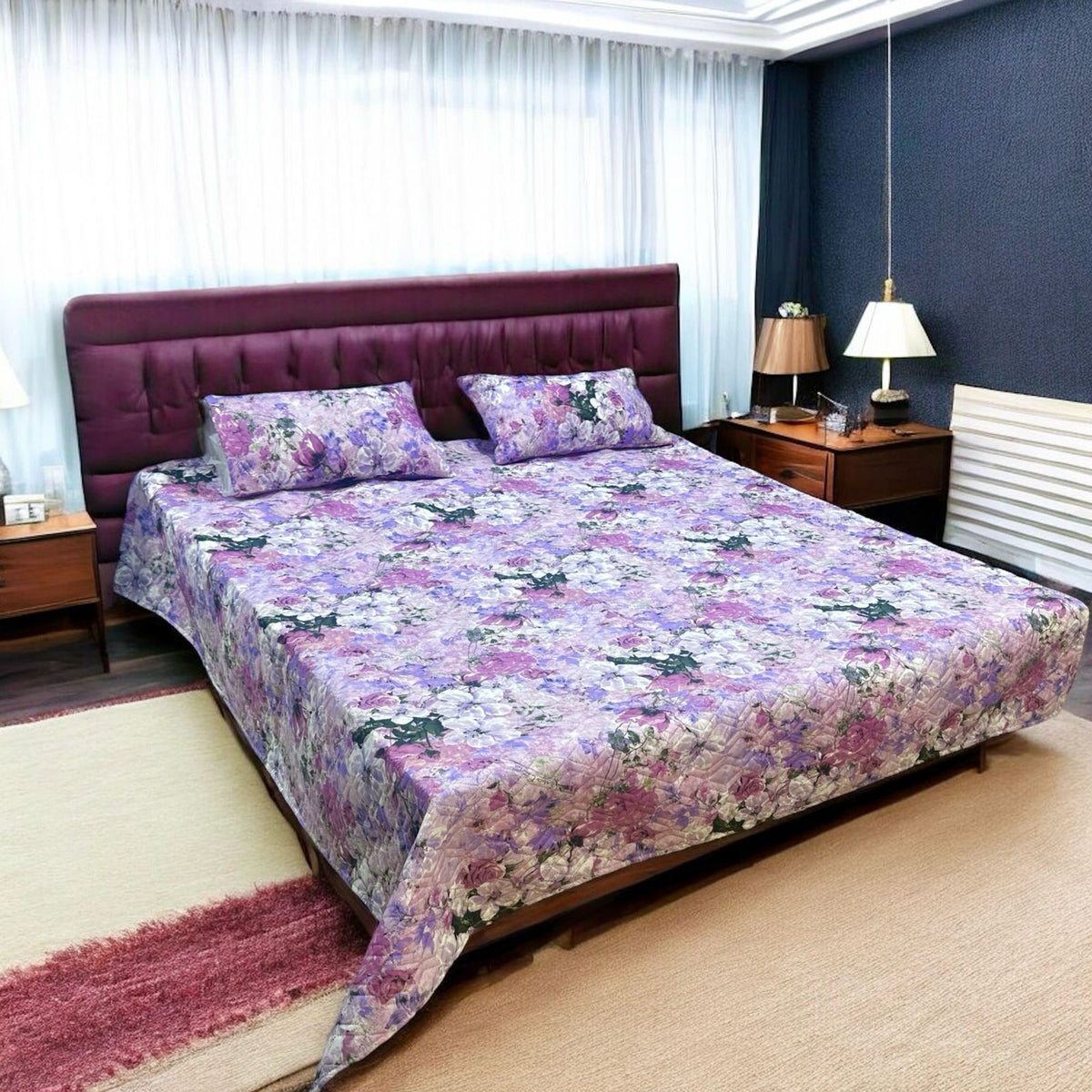 Cotton Bedsheet 3pc set