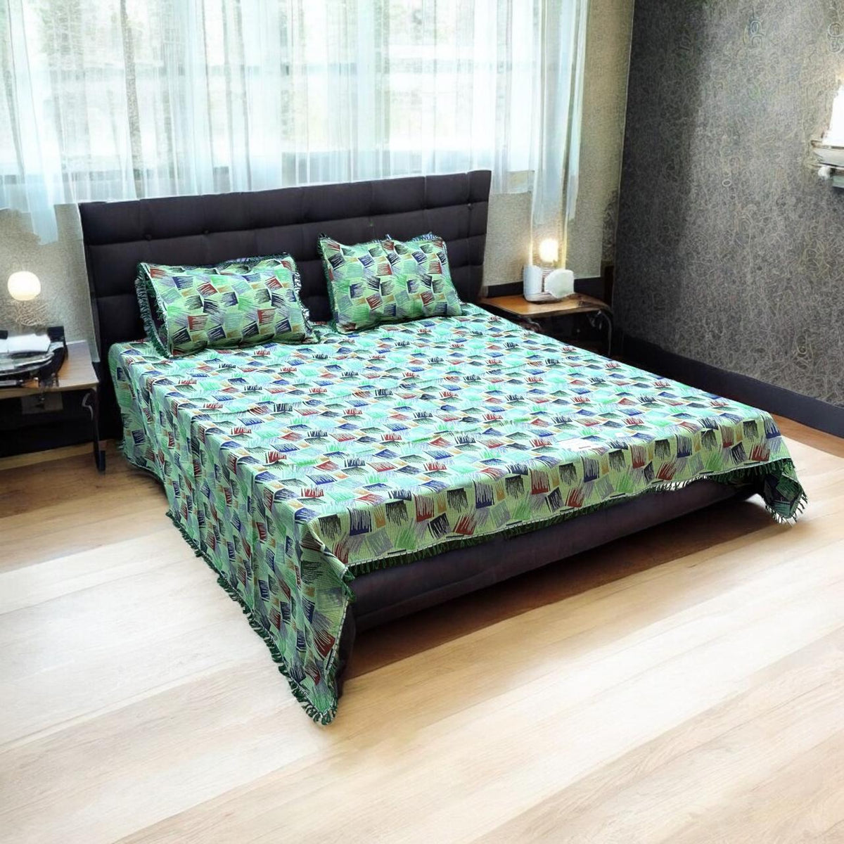 Gultex 3-piece king size bed sheet