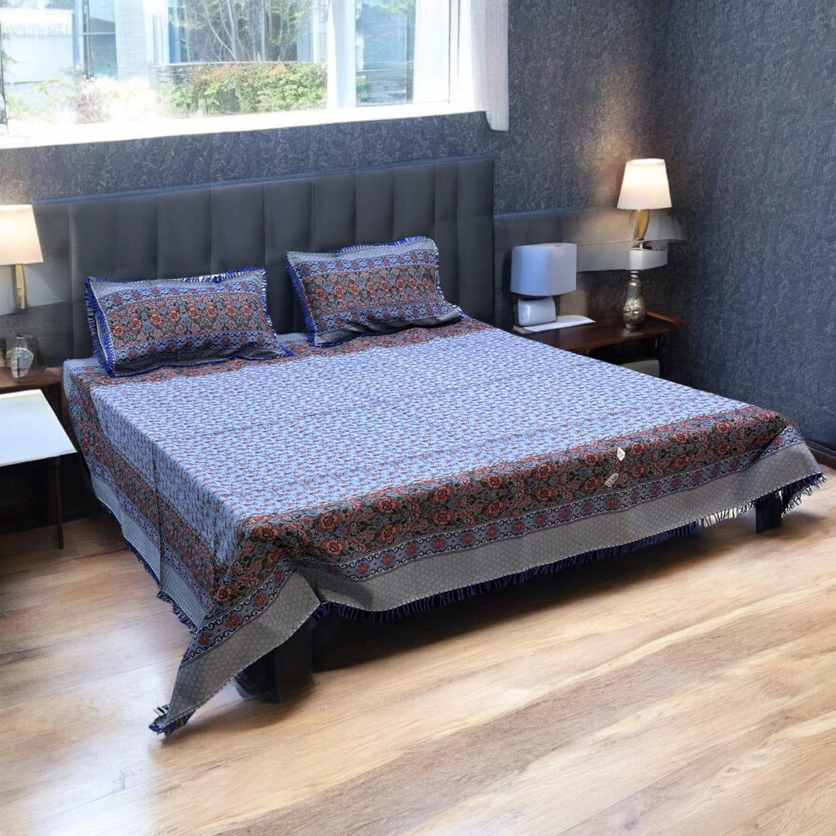 Gultex 3-piece king size bed sheet: