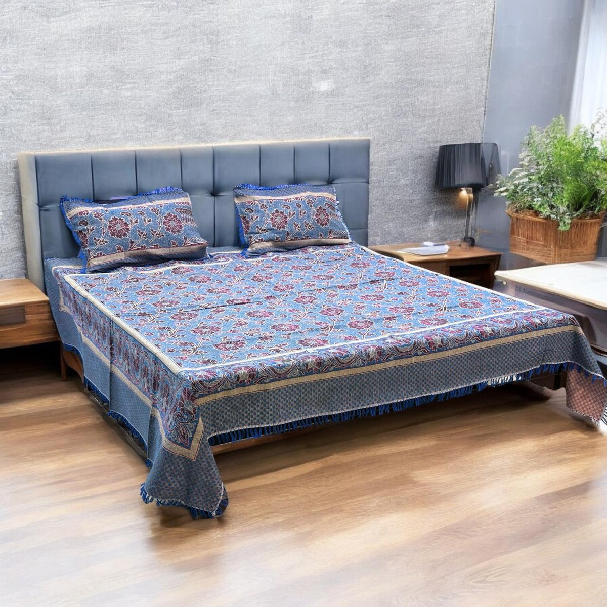 Gultex 3-piece king size bed sheet: