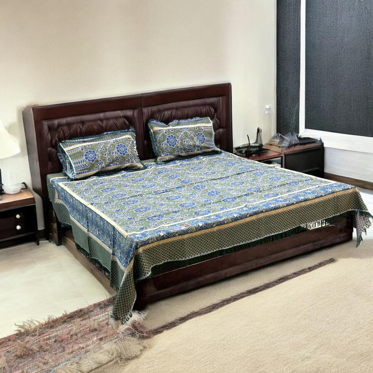 Gultex 3-piece king size bed sheet: