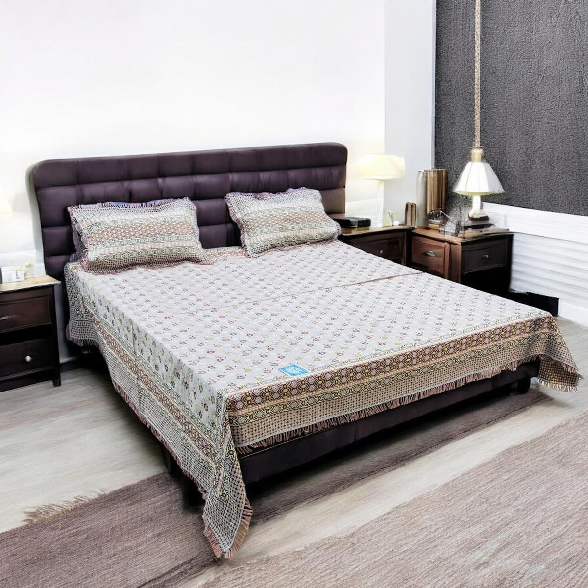 Gultex 3-piece king size bed sheet: