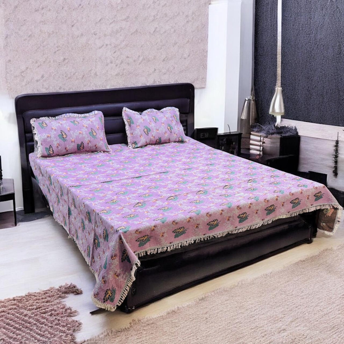 Gultex 3-piece king size bed sheet: