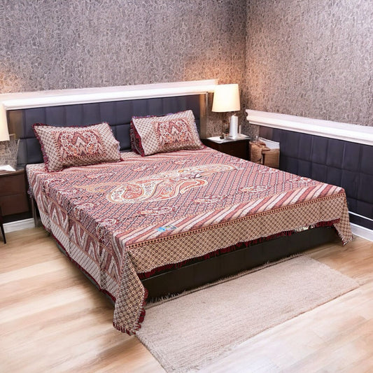 Gultex 3-piece king size bed sheet: