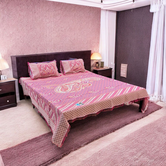 Gultex 3-piece king size bed sheet: