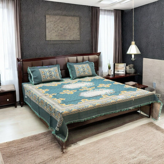 Gultex 3-piece king size bed sheet: