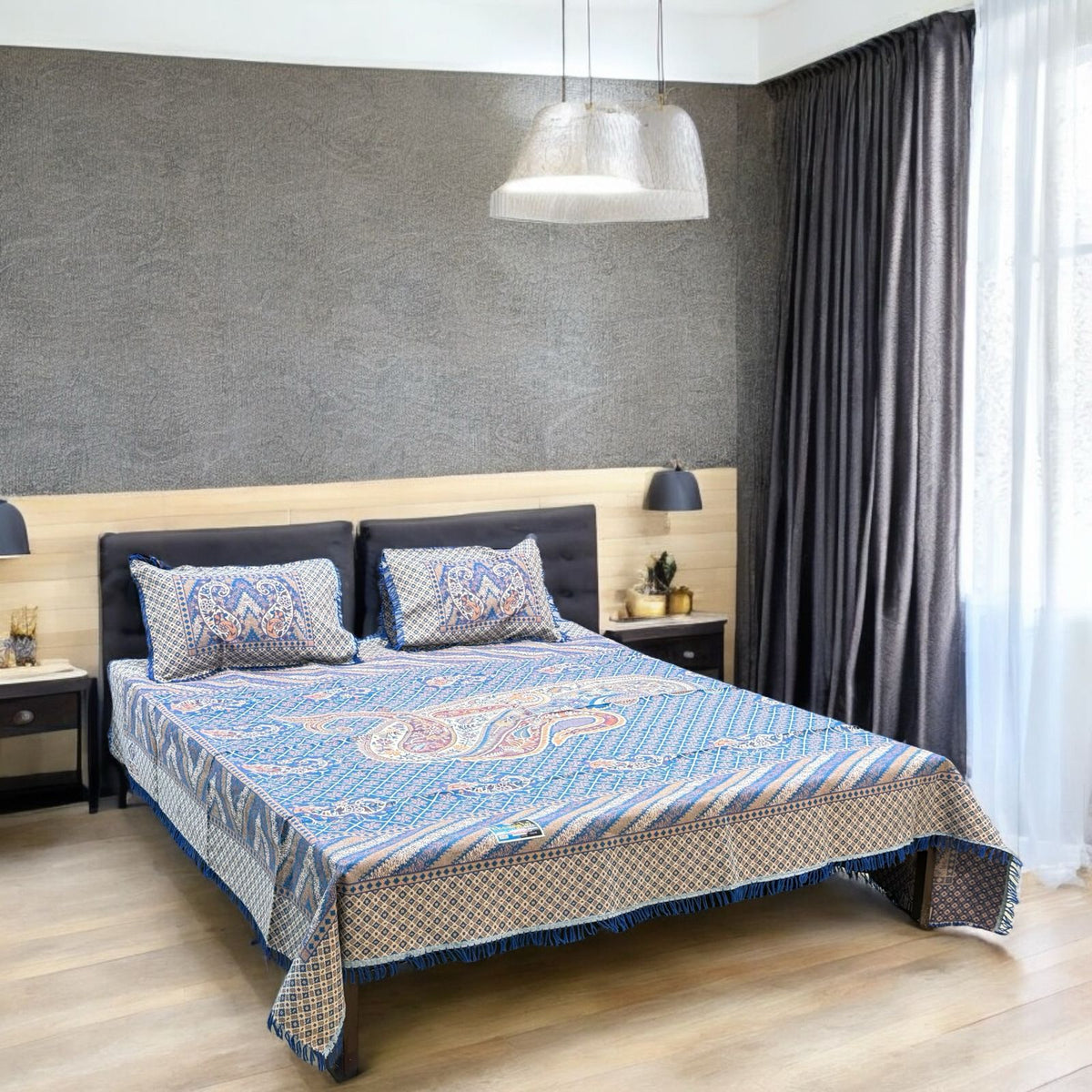Gultex 3-piece king size bed sheet