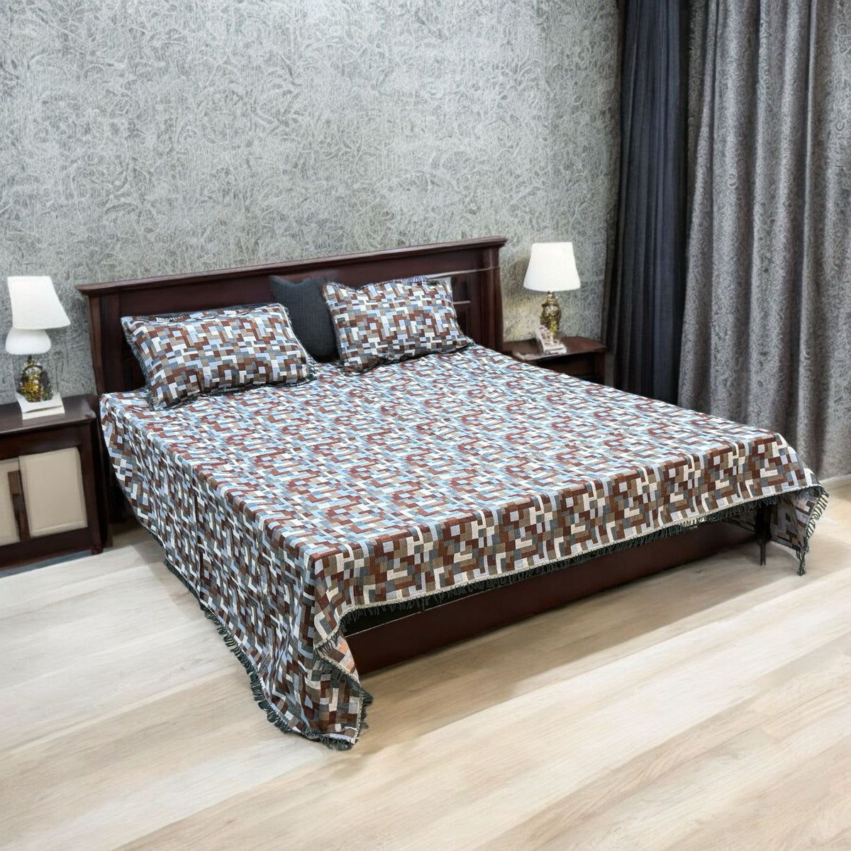 Gultex 3-piece king size bed sheet