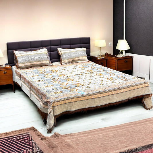 Gultex 3-piece king size bed sheet