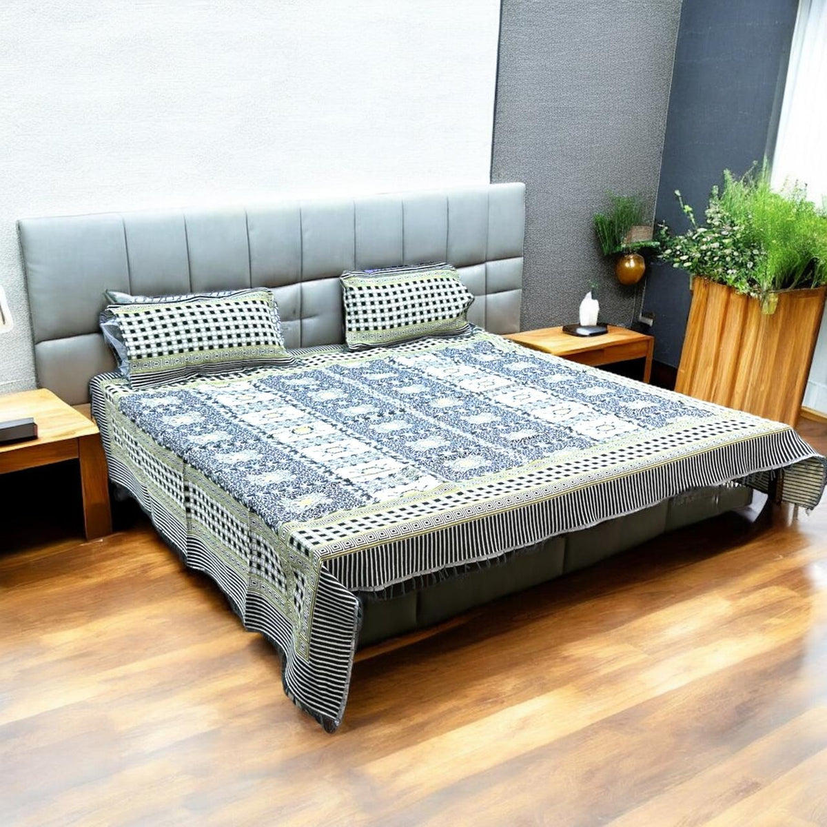 Gultex 3-piece king size bed sheet