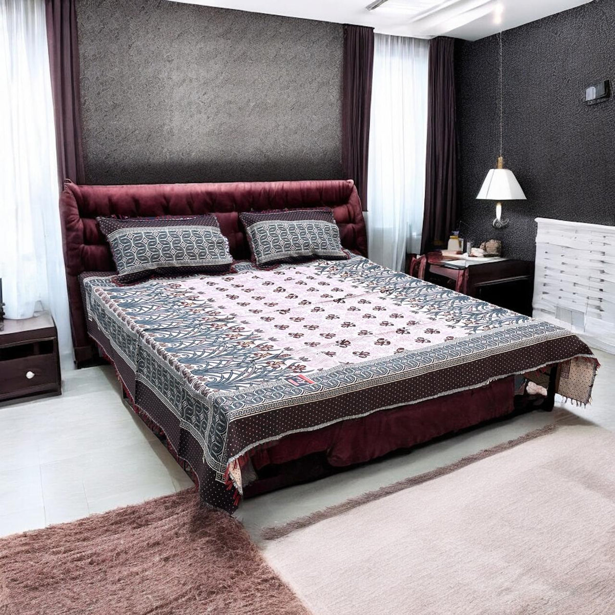 Gultex 3-Piece King Bed Sheet Set