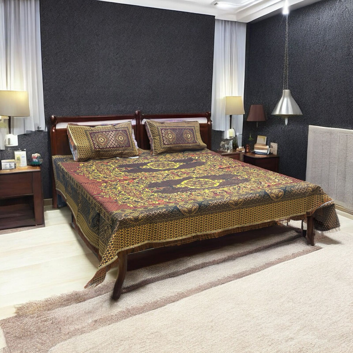 Gultex 3-Piece King Bed Sheet Set