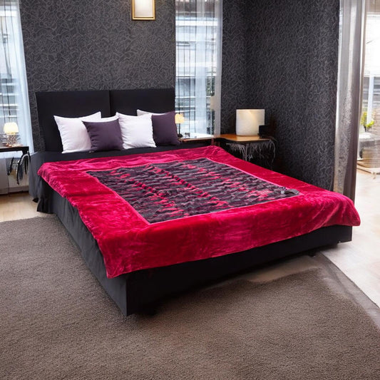 Mink Embossed 3D Double blanket