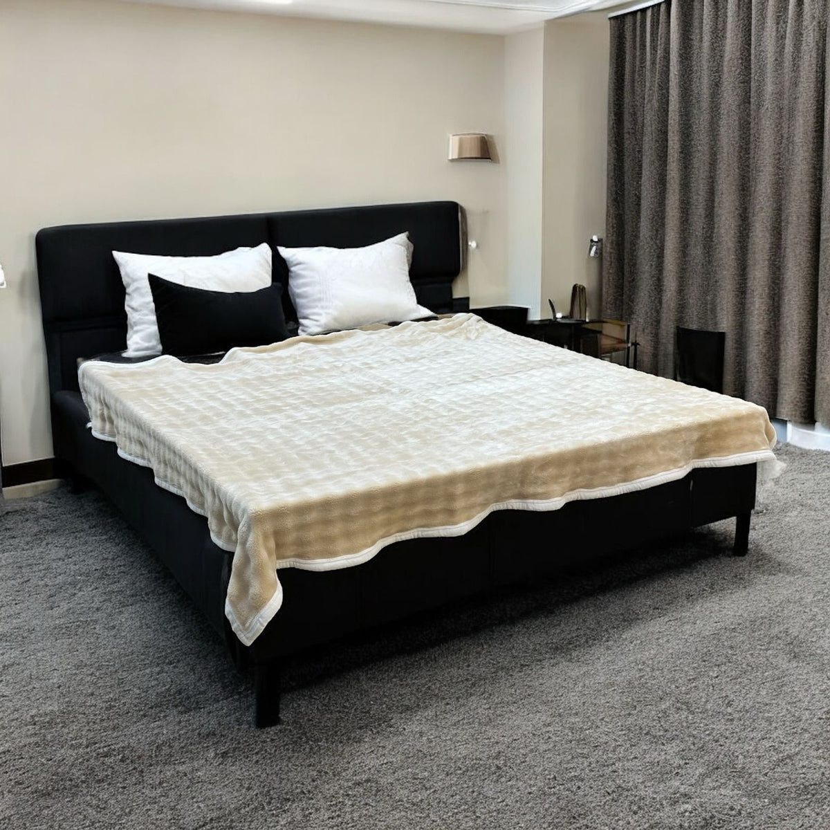 Fleece Double Bed 1 Ply Blanket