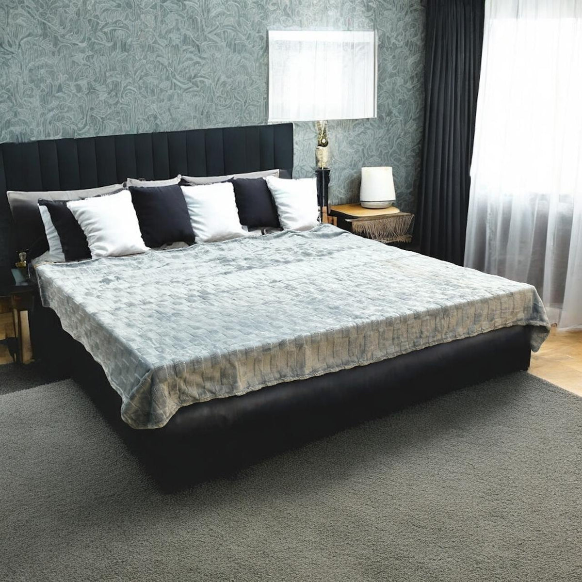 Fleece Double Bed 1 Ply Blanket