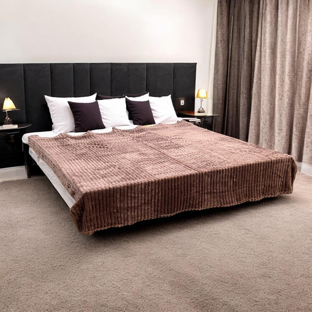 Fleece Double Bed 1 Ply Blanket