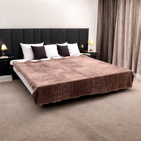Fleece Double Bed 1 Ply Blanket