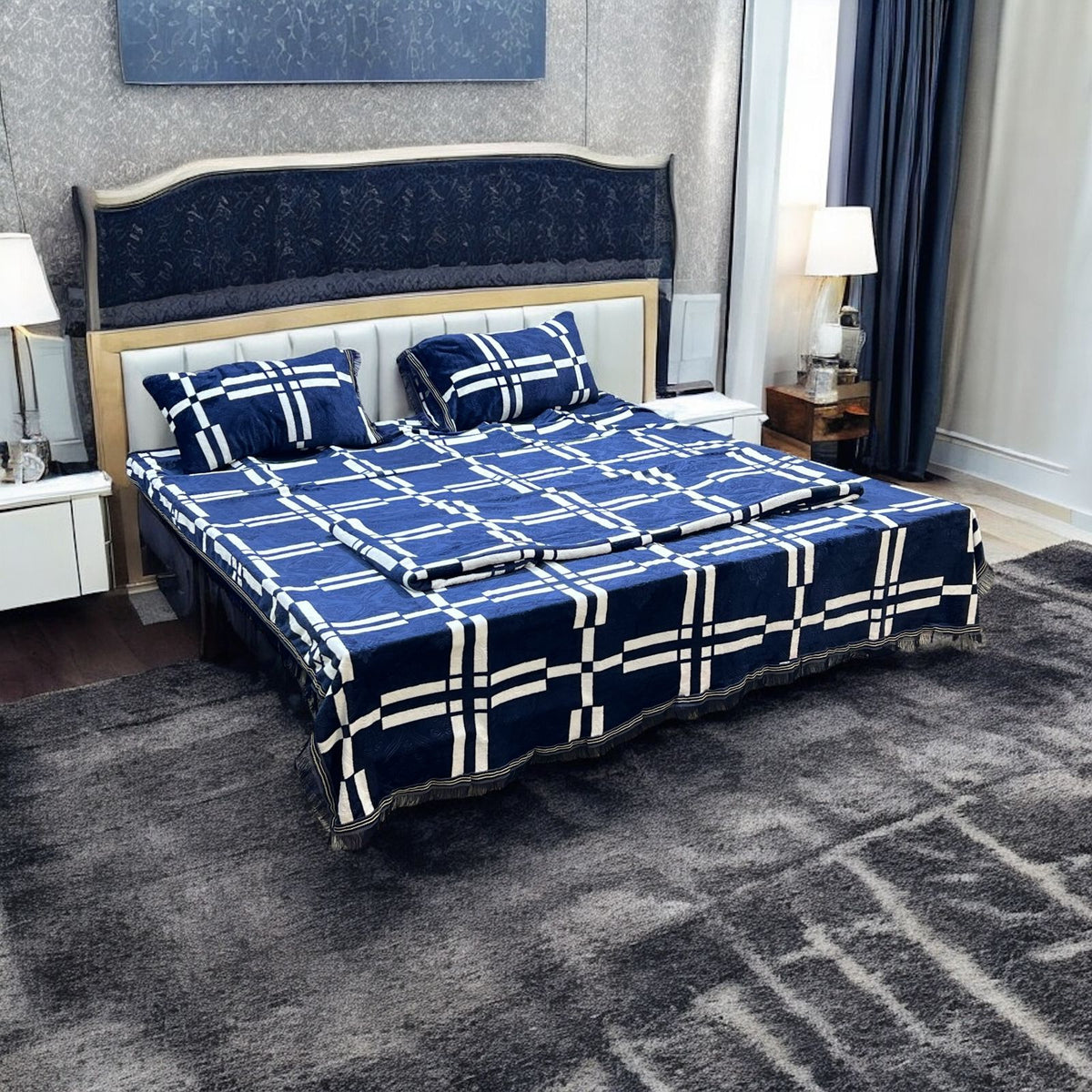 4 Pcs Comforter AC Blanket