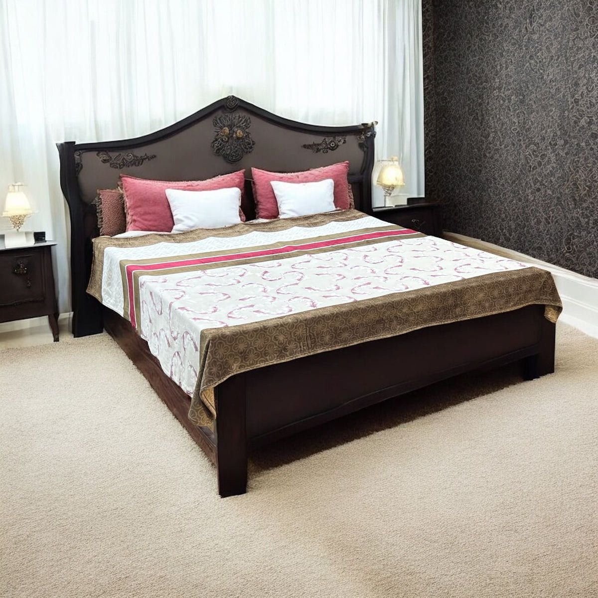 Fleece Double Bed 1 Ply Blanket